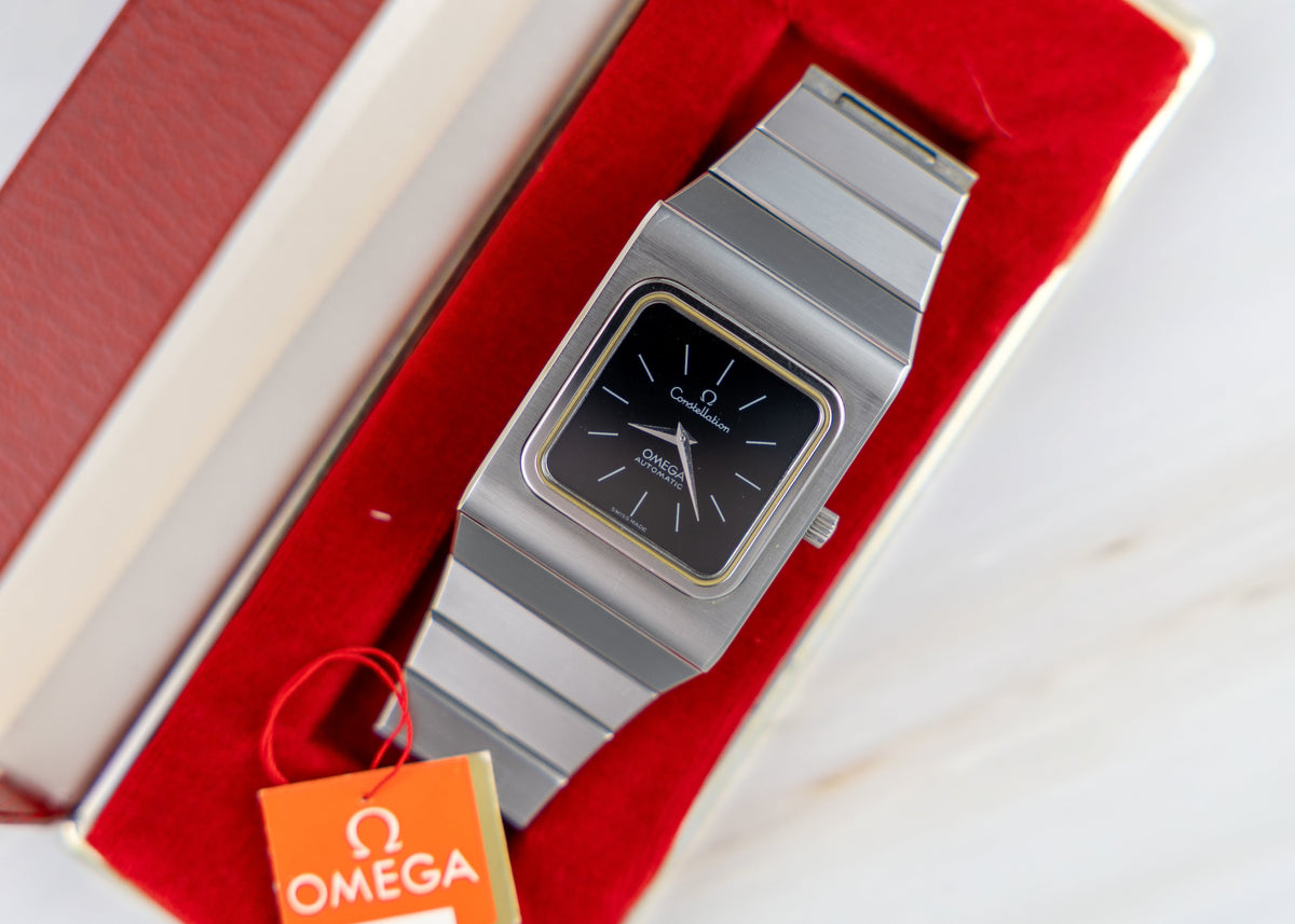 Omega Constellation 2000 Ref.355.0814 – Vintage Men's Watch Black Dial 1970s | Cal. 711 Automatic Ultra-Thin
