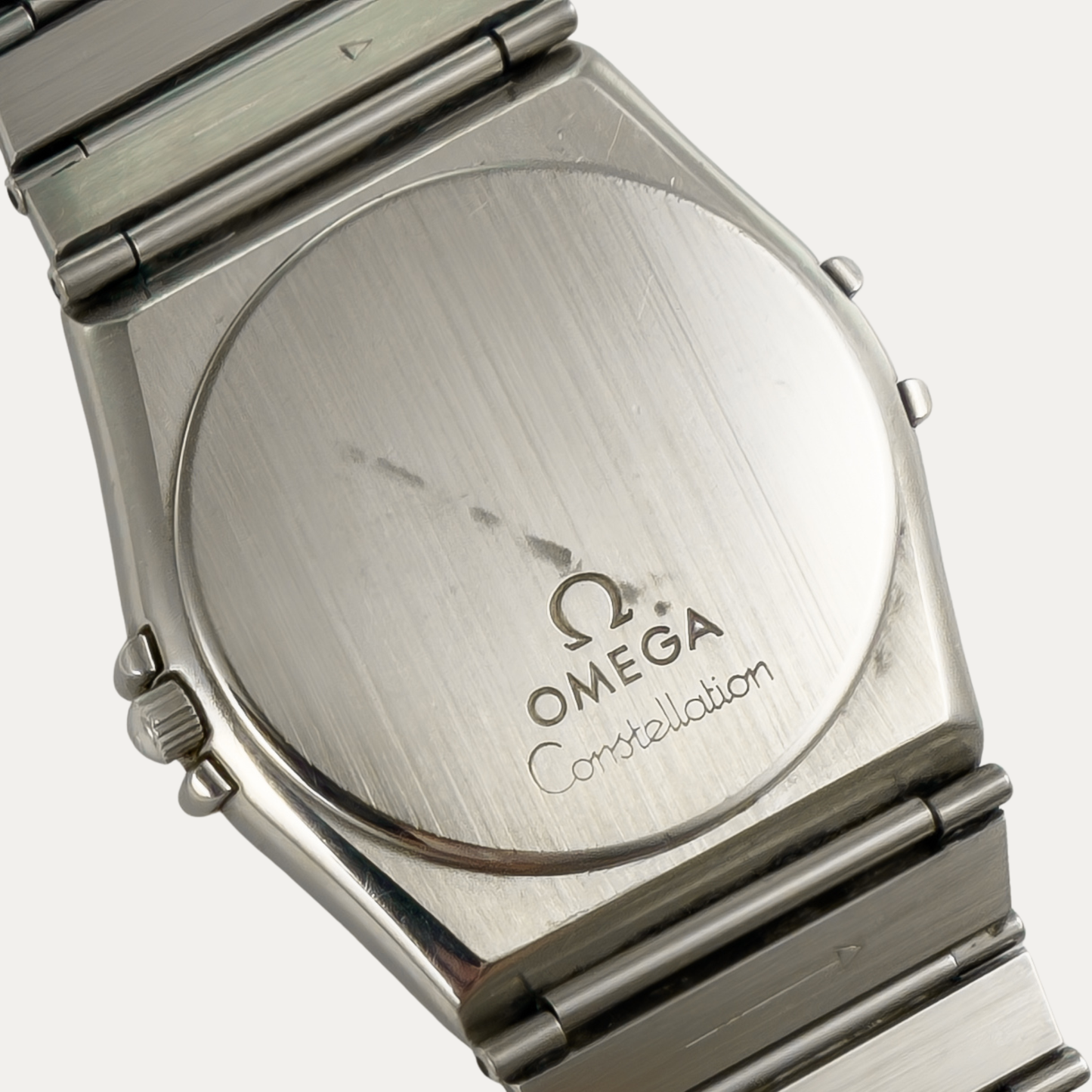 Omega Constellation Ref.396.1080 Vintage Men's Quartz Watch 1990 | Tropical Champagne Dial