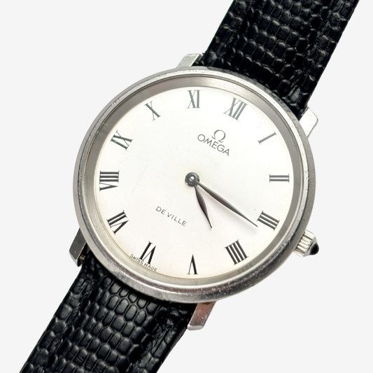 Omega De Ville Ref.111.0107 – Vintage Men's Dress Watch Roman Numerals 1972