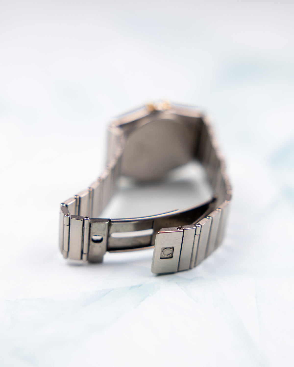 Omega Constellation Manhattan Ref.396.1070 | Steel Gold Bezel | 1987 | Quartz Date