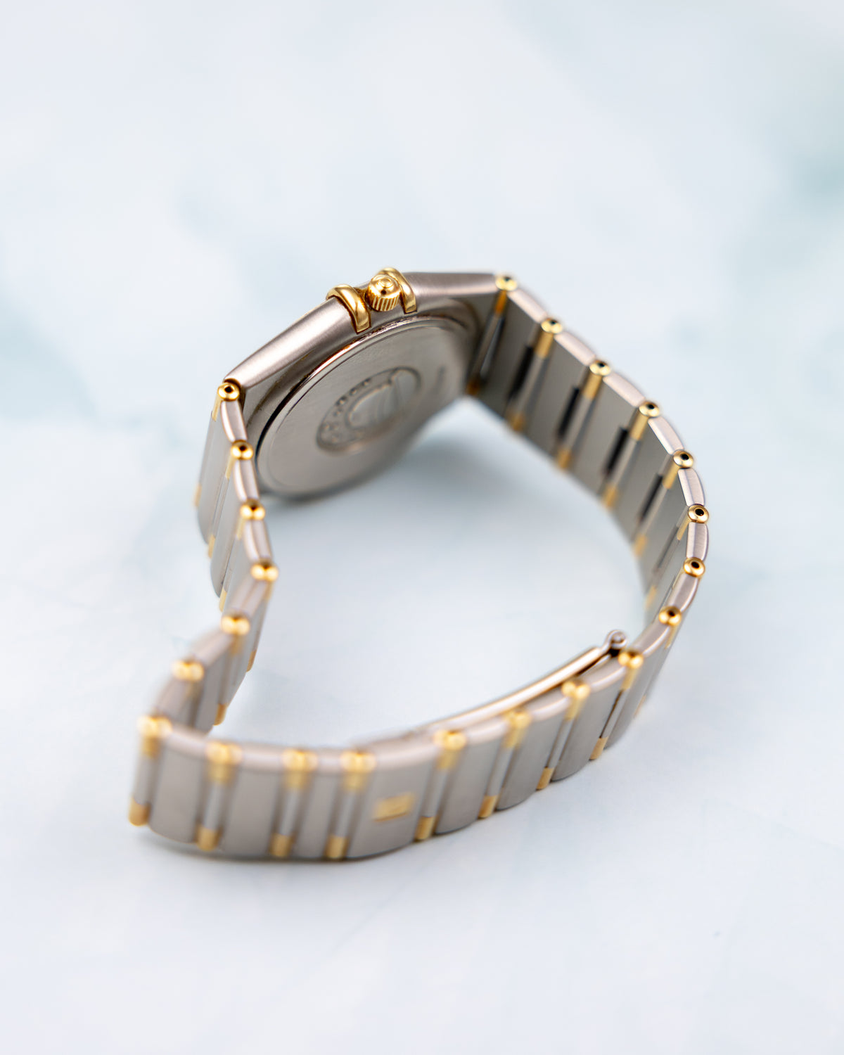 Omega Constellation Ref.1312.10.00 | Champagne Gold Bezel | 2002 | Quartz Full Set