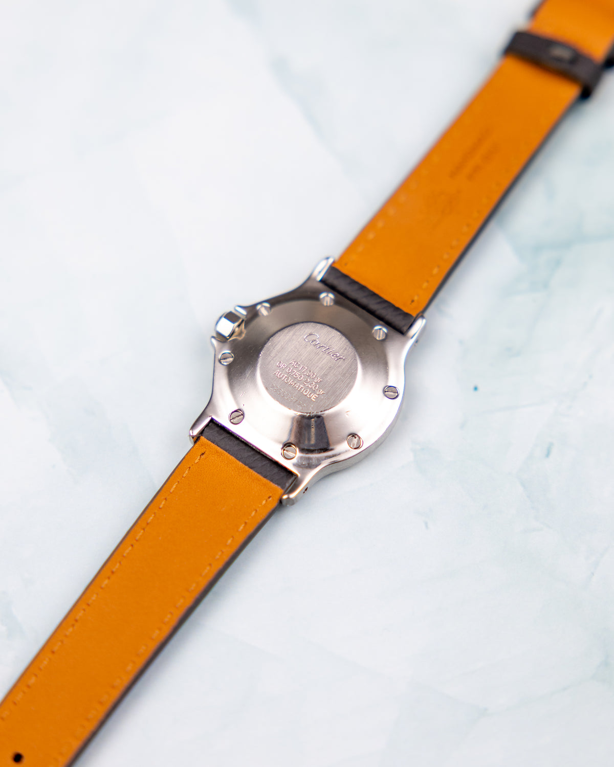 Cartier Santos Octagon Ref.2966 | Steel Gold Bezel | 1980 | Automatic