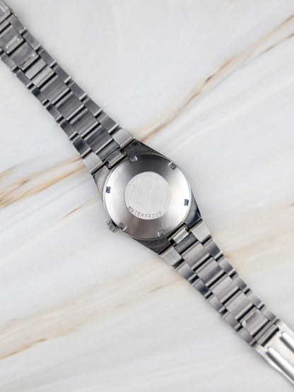 Omega Genève Ref. 166.099 – Vintage Men's Watch Silver-Grey Sunburst Dial 1970s | Automatic