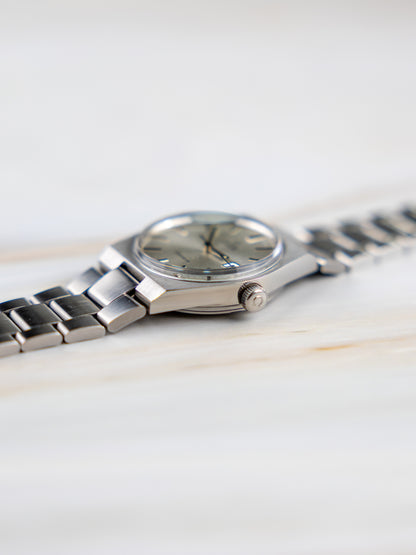 Omega Genève Ref. 166.099 – Vintage Men's Watch Silver-Grey Sunburst Dial 1970s | Automatic