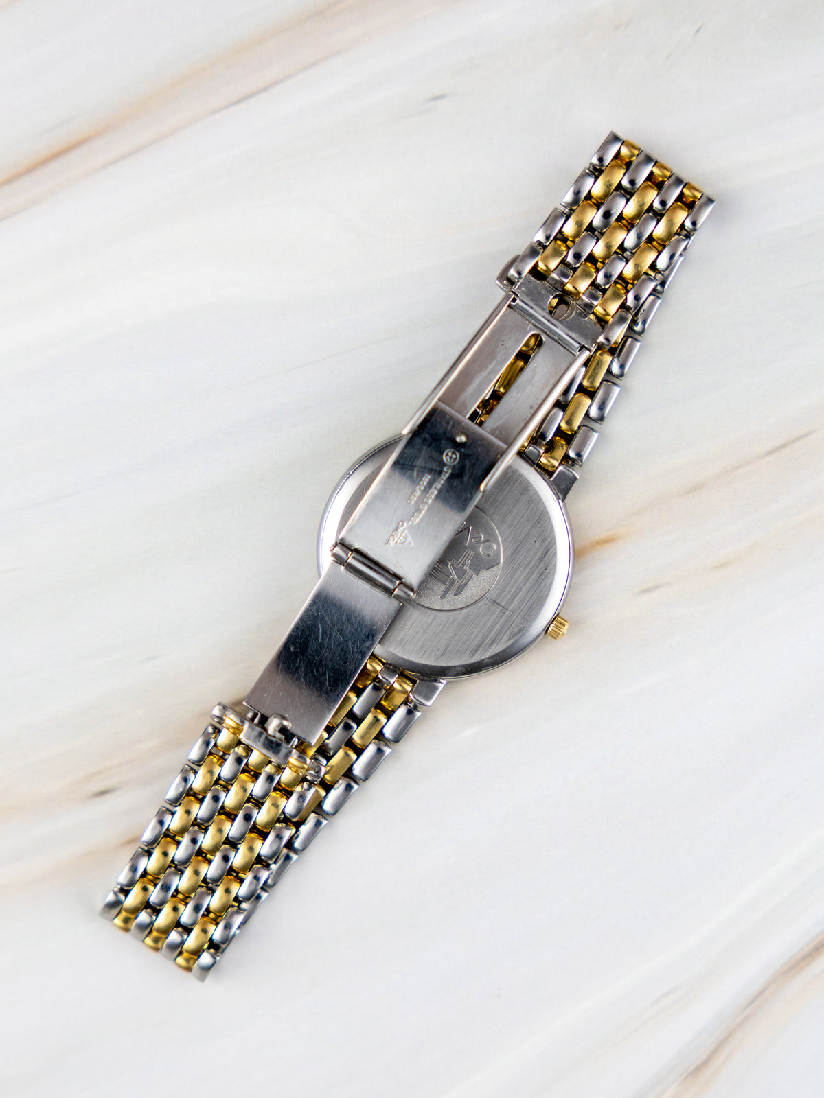 Omega De Ville Ref.396.2379 – Vintage Men's Watch White Dial 1991 | Cal. 1379 Quartz Two-Tone