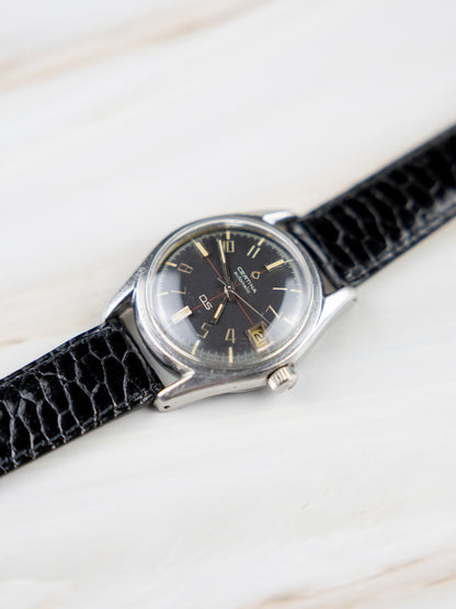 Certina DS Red Cross Ref. 5801-112 – Vintage Men's Watch Dark Dial 1960s | Cal. 25-651 Automatic