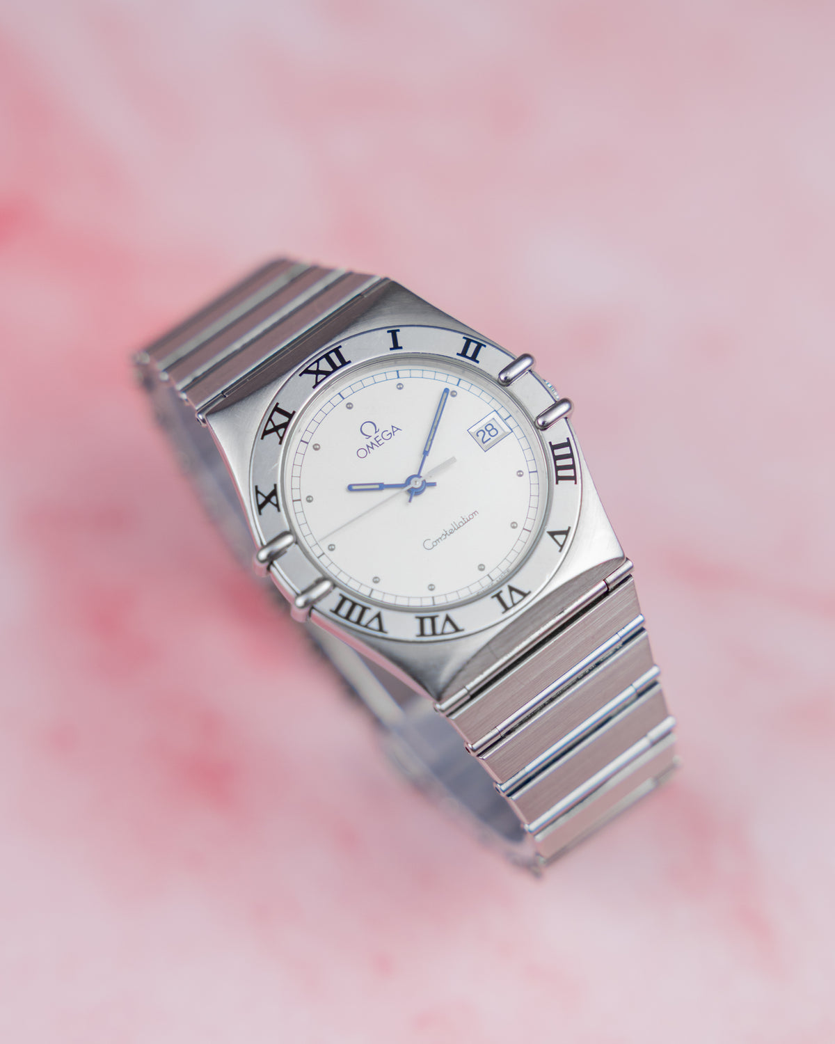 Omega Constellation Manhattan Ref.396.1070 | White Dial | Griffes | 1987 | Cal.1444 Quartz