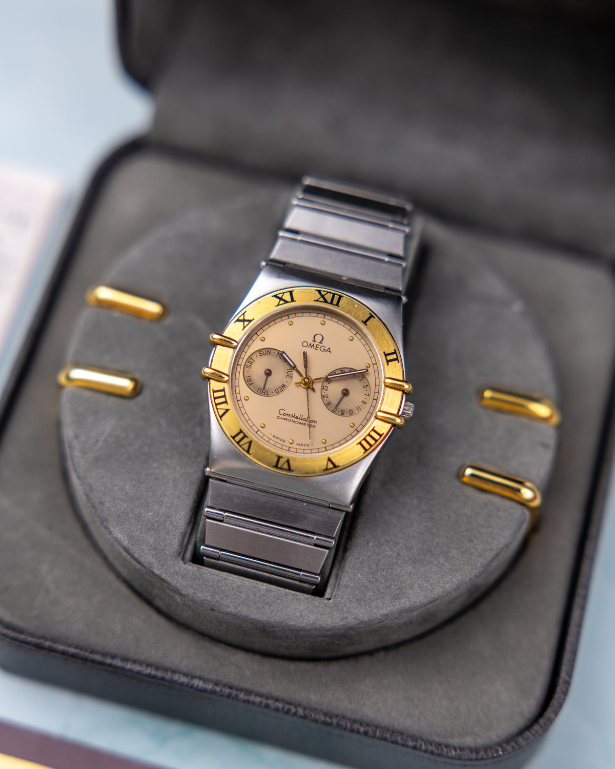 Omega Constellation Manhattan Ref.398.0869 | Two-Tone Steel Gold | 1987 | Day Date Chronometer