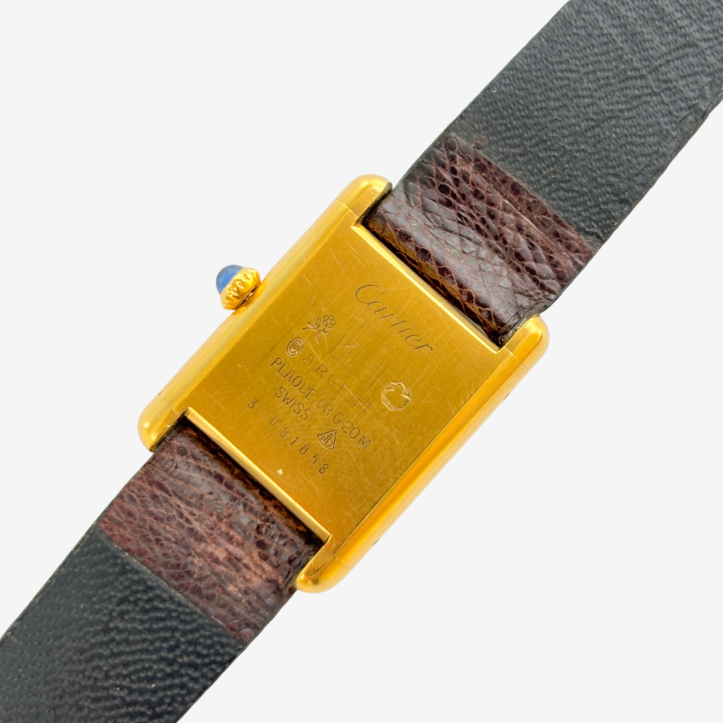 Cartier Tank Must de Vermeil - Lemon Roman Dial