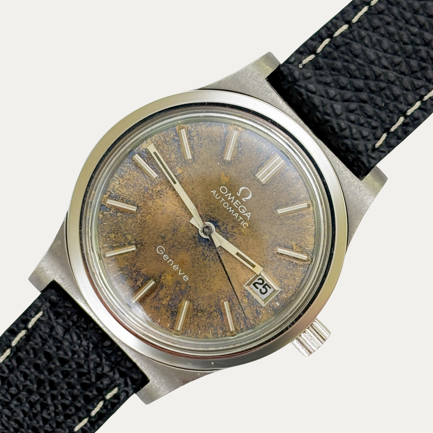 Omega Genève Ref.166.0168 — Jeans Dial | 1972