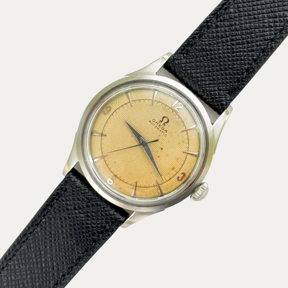 Omega 2635-5 Honeycomb Dial - Rare 1950s Automatic