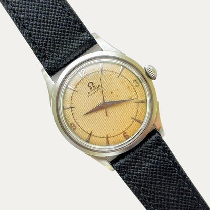 Omega 2635-5 Honeycomb Dial - Rare 1950s Automatic