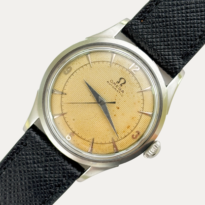 Omega 2635-5 Honeycomb Dial - Rare 1950s Automatic
