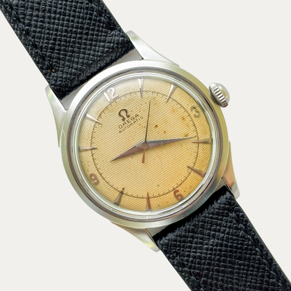 Omega 2635-5 Honeycomb Dial - Rare 1950s Automatic