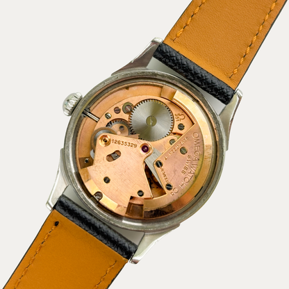 Omega 2635-5 Honeycomb Dial - Rare 1950s Automatic