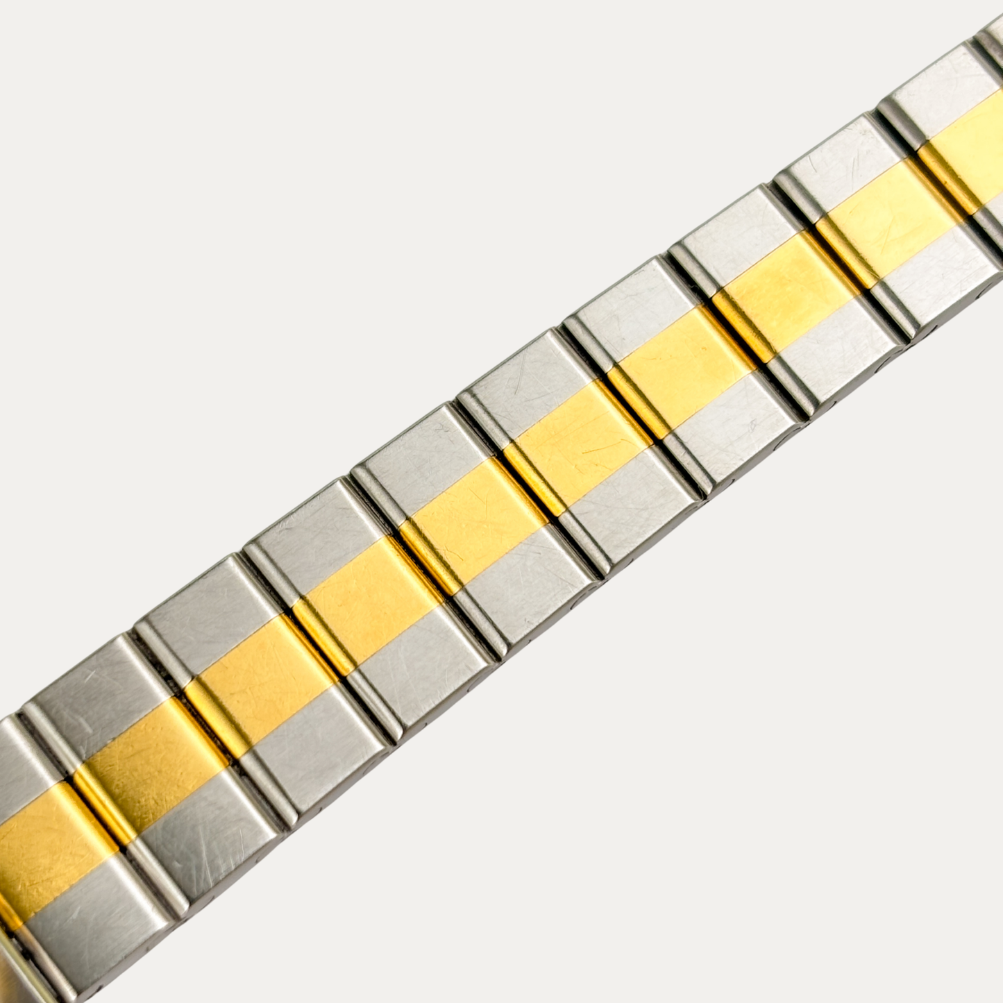 Chopard St. Moritz Ref.8067 – Vintage Dameshorloge Grijze Wijzerplaat Staal & 18k Goud Tweekleurig