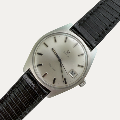 Omega Genève Ref.136.041 – Vintage Men's Watch Silver Dial 1968 | Cal. 613 Manual Wind
