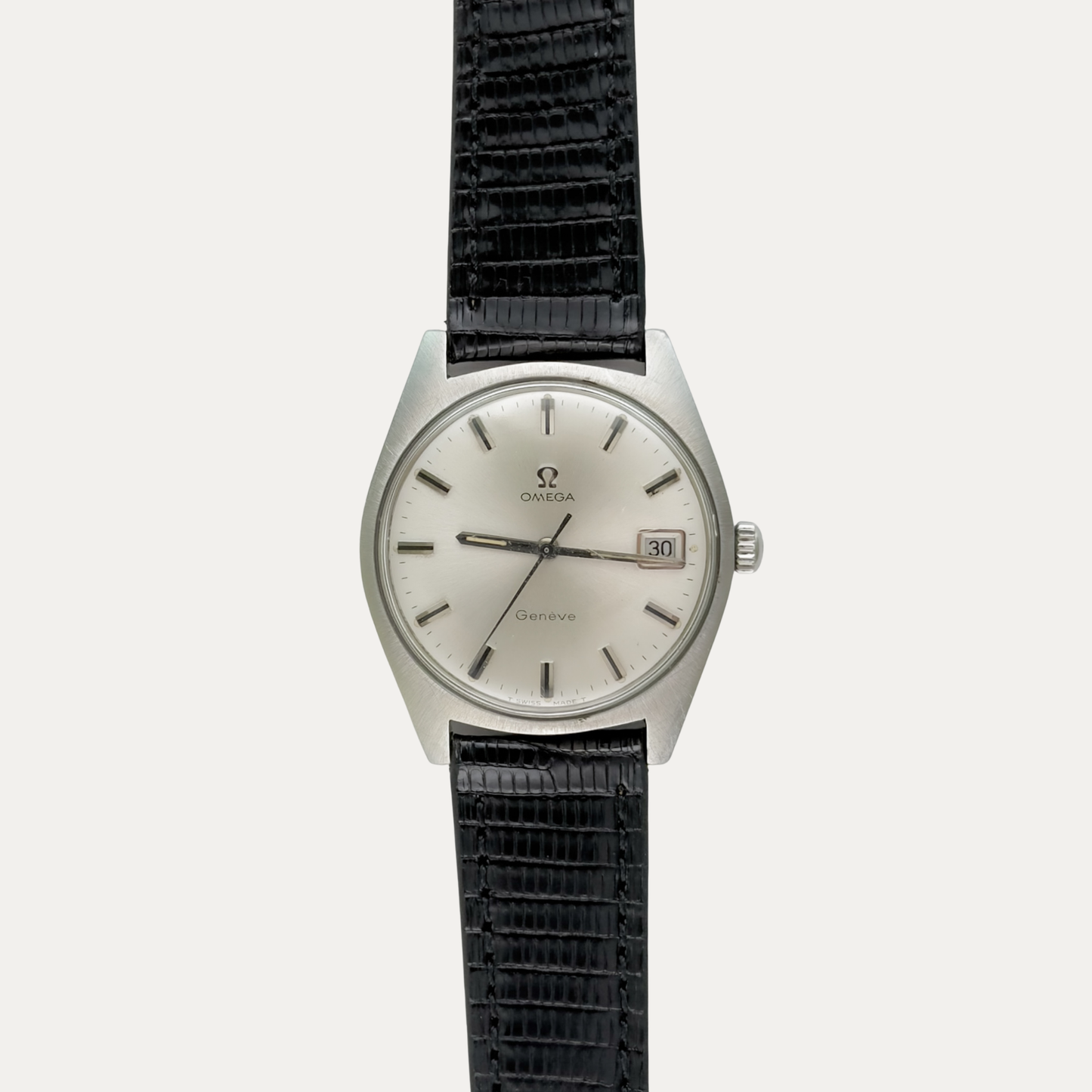 Omega Genève Ref.136.041 – Vintage Men's Watch Silver Dial 1968 | Cal. 613 Manual Wind