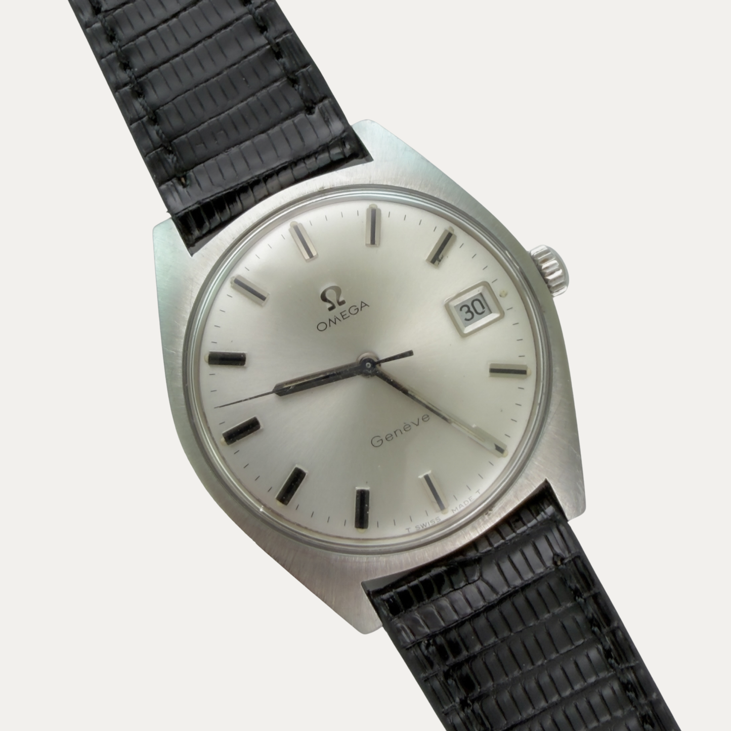 Omega Genève Ref.136.041 – Vintage Men's Watch Silver Dial 1968 | Cal. 613 Manual Wind