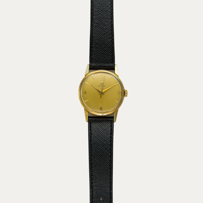 Omega Ref.2902-1 – Vintage Men's Dress Watch Gold Plated Champagne Dial 1957 | Arabic Numerals