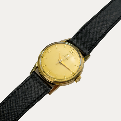 Omega Ref.2902-1 – Vintage Men's Dress Watch Gold Plated Champagne Dial 1957 | Arabic Numerals