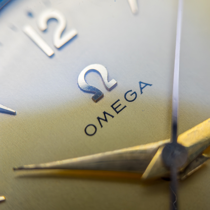 Omega Ref.2902-1 – Vintage Men's Dress Watch Gold Plated Champagne Dial 1957 | Arabic Numerals
