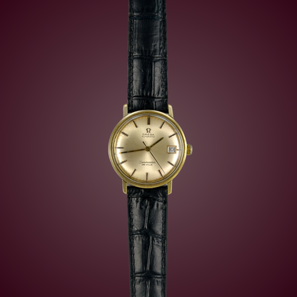 Omega Seamaster De Ville Ref.166.020 – Vintage Herenhorloge Goudkleurige Wijzerplaat 1962 | Automatisch