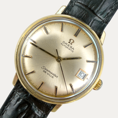 Omega Seamaster De Ville Ref.166.020 – Vintage Herenhorloge Goudkleurige Wijzerplaat 1962 | Automatisch