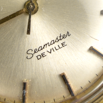 Omega Seamaster De Ville Ref.166.020 – Vintage Herenhorloge Goudkleurige Wijzerplaat 1962 | Automatisch