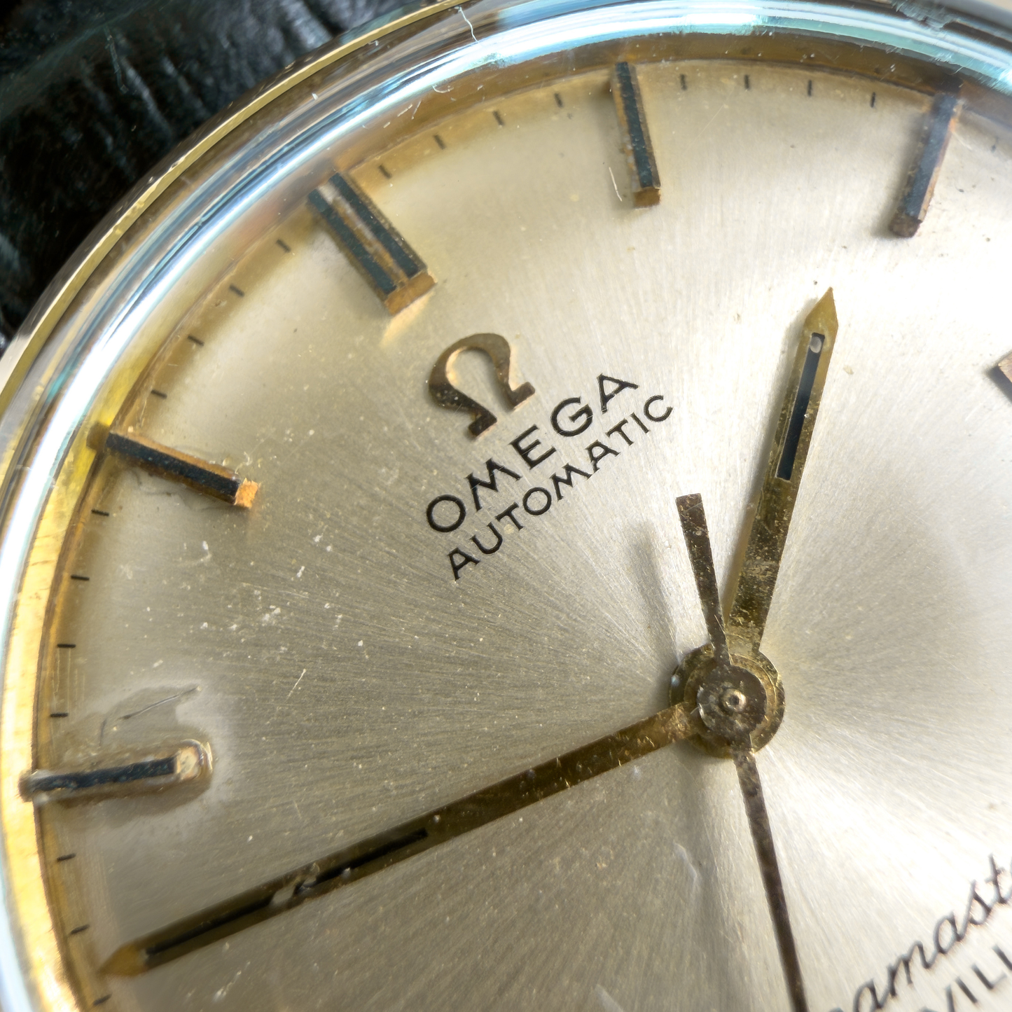Omega Seamaster De Ville Ref.166.020 – Vintage Herenhorloge Goudkleurige Wijzerplaat 1962 | Automatisch