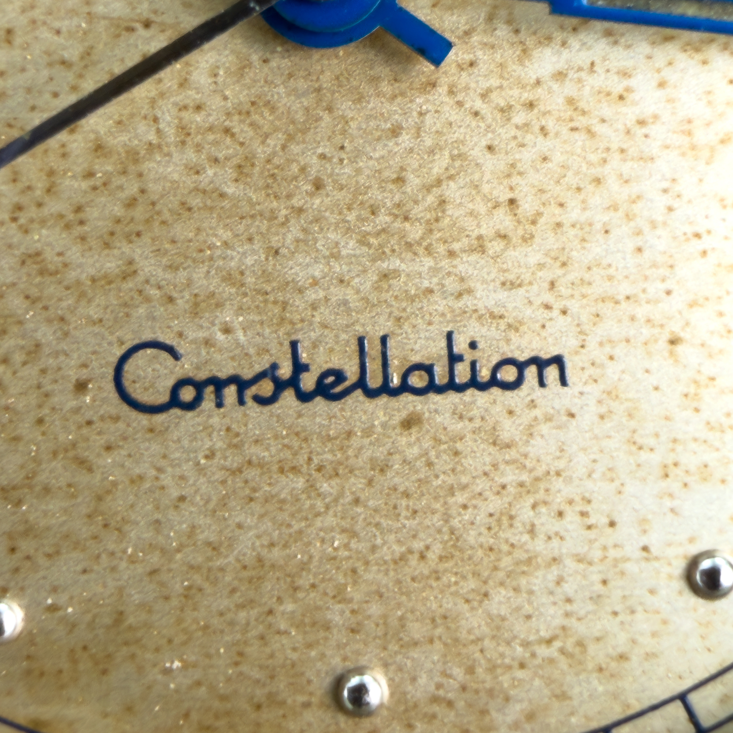 Omega Constellation Ref.396.1080 Vintage Men's Quartz Watch 1990 | Tropical Champagne Dial