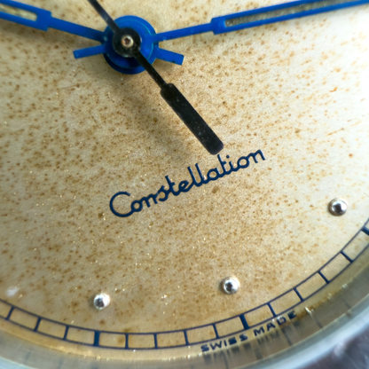 Omega Constellation Ref.396.1080 Vintage Men's Quartz Watch 1990 | Tropical Champagne Dial