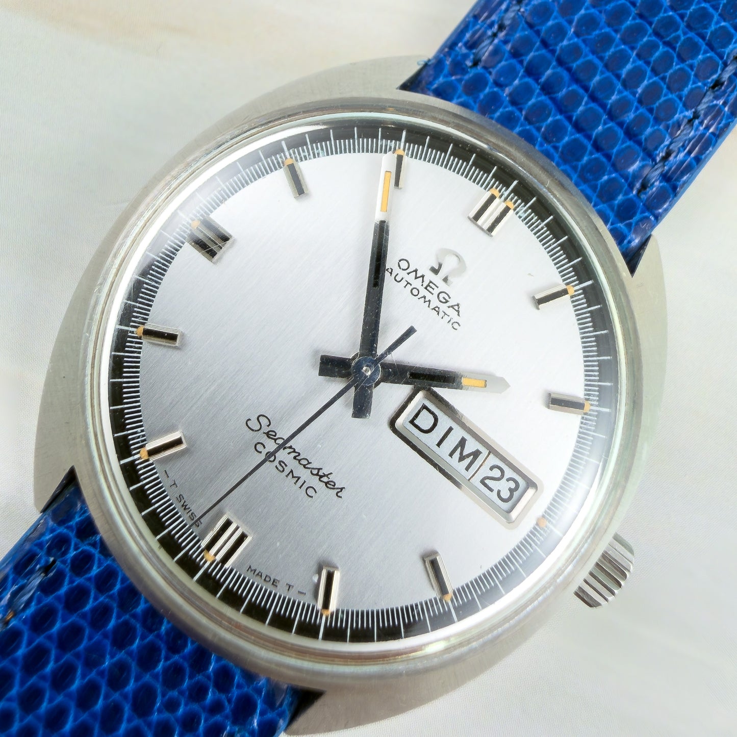 Omega Seamaster Cosmic Ref.166.036 – Vintage Men's Watch Grey Sunburst Dial 1967 | Cal. 752 Day-Date