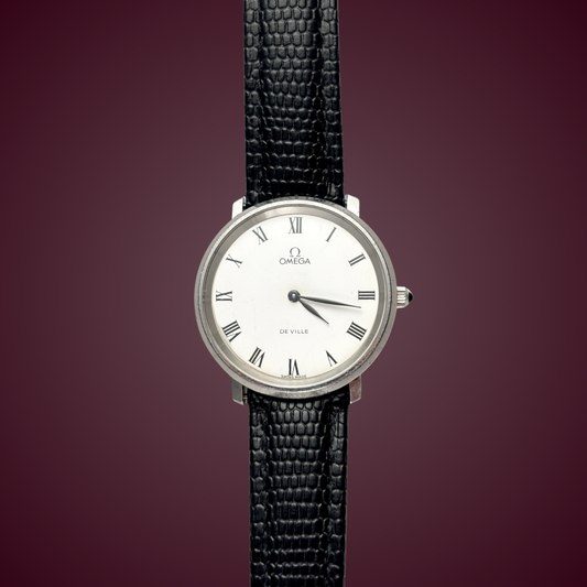 Omega De Ville Ref.111.0107 – Vintage Men's Dress Watch Roman Numerals 1972