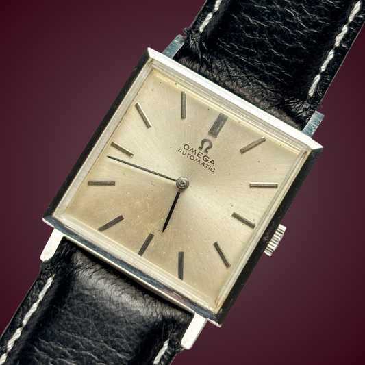 Omega Classic Ref.161.014 – Vintage Men's Dress Watch Sunburst Dial 1966 | Serviced