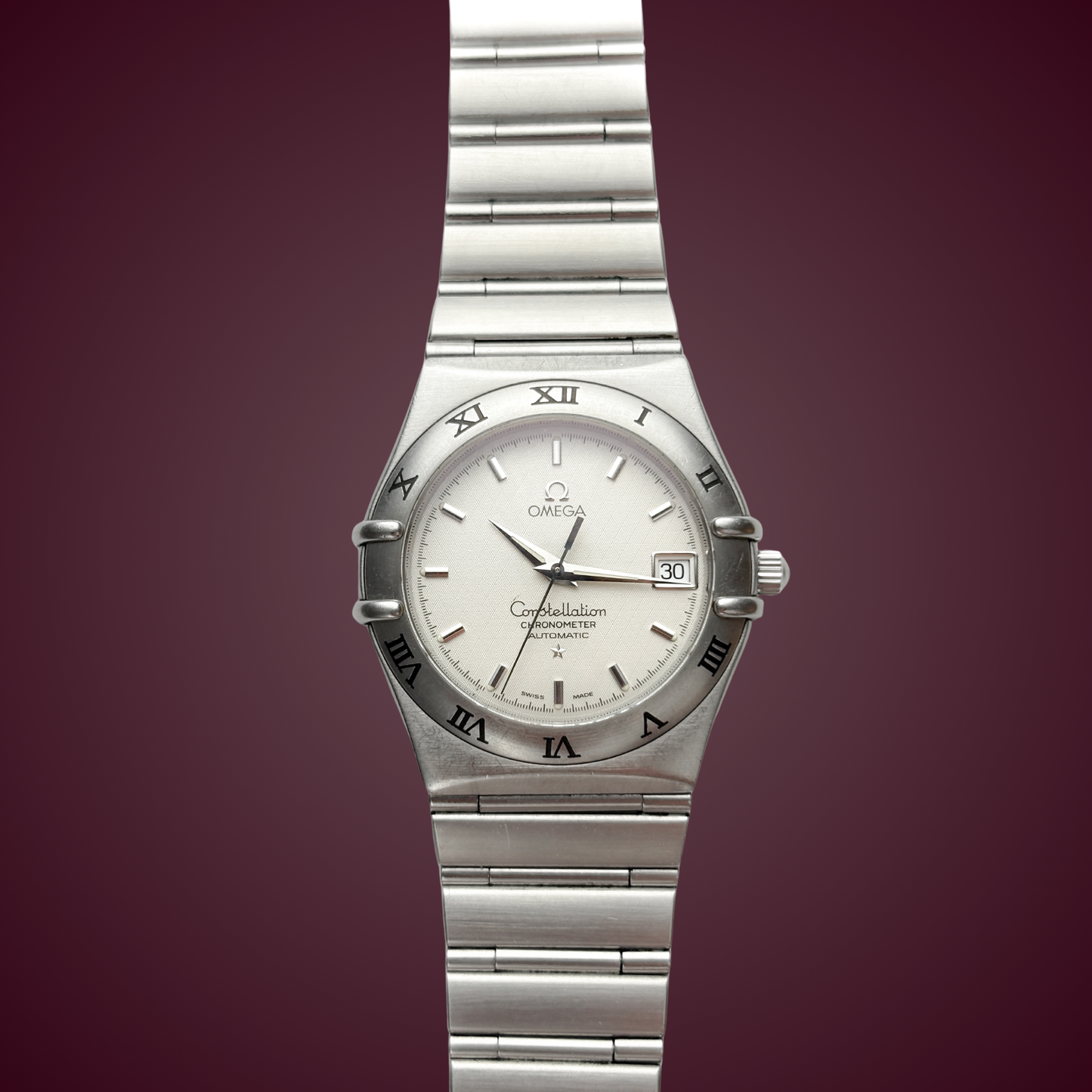 Omega Constellation Ref.1502.30.00 – Pre-Owned Men's Watch Steel & Silver Dial 2000