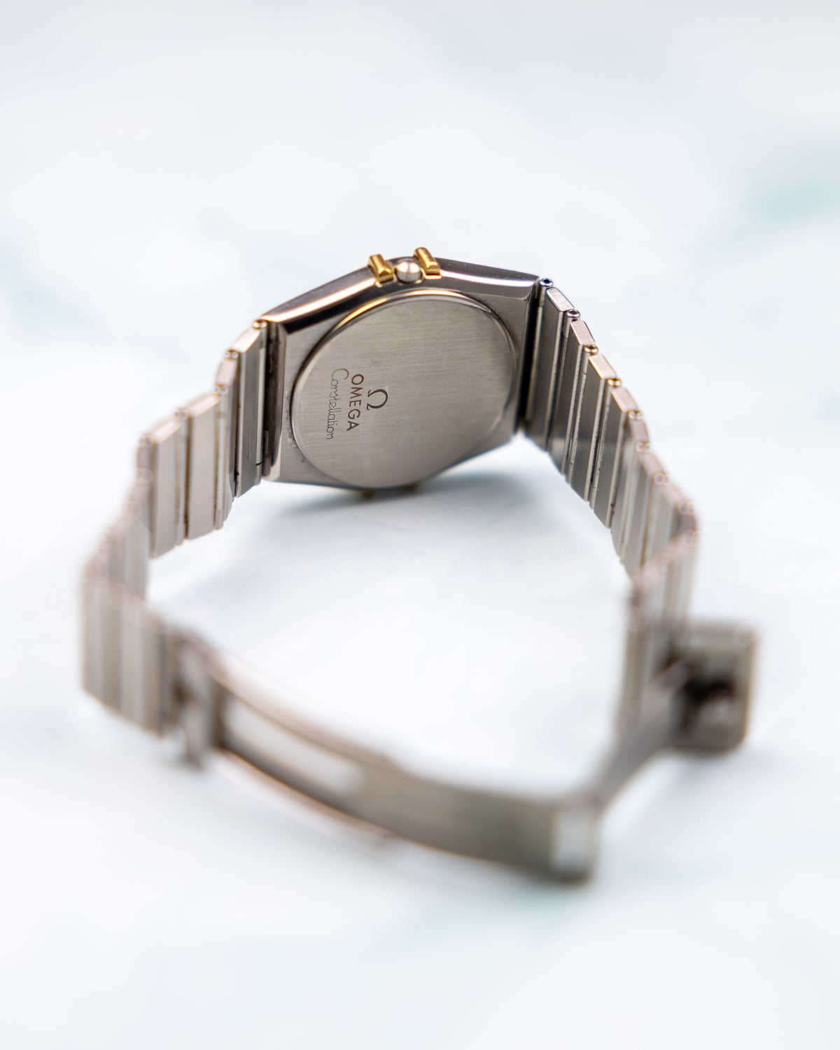 Omega Constellation Manhattan Ref.396.1070 | Steel Gold Bezel | 1987 | Quartz Date