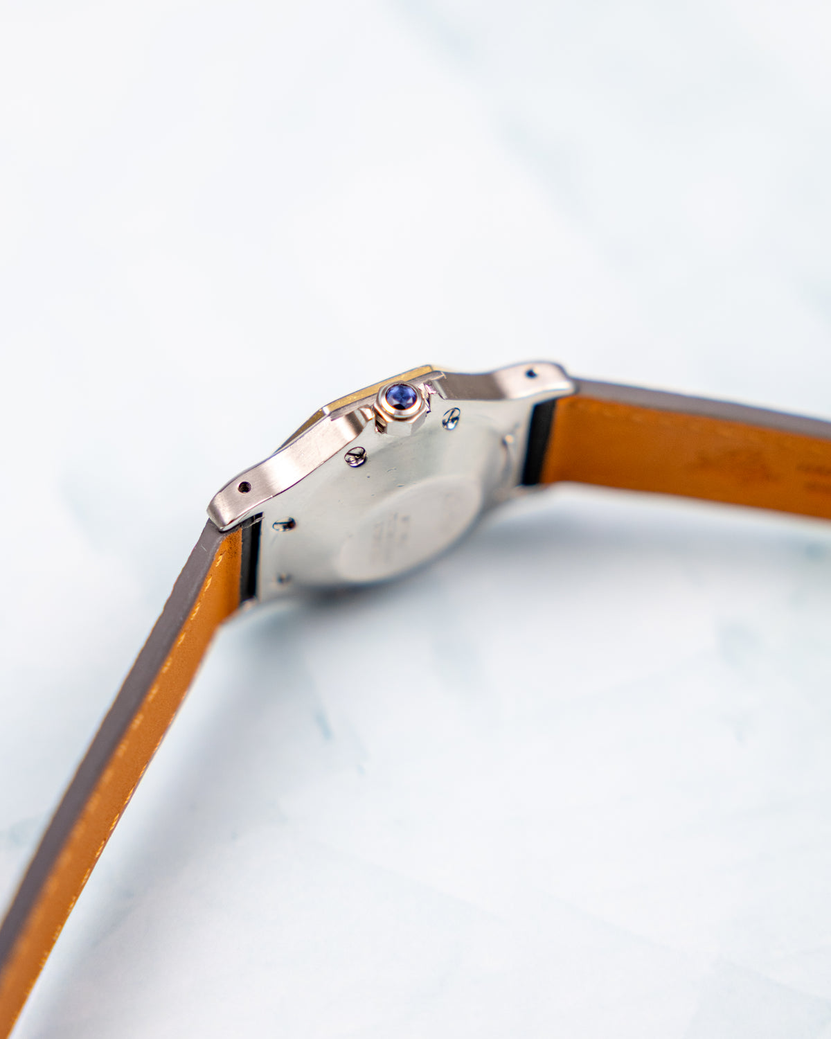 Cartier Santos Octagon Ref.2966 | Steel Gold Bezel | 1980 | Automatic