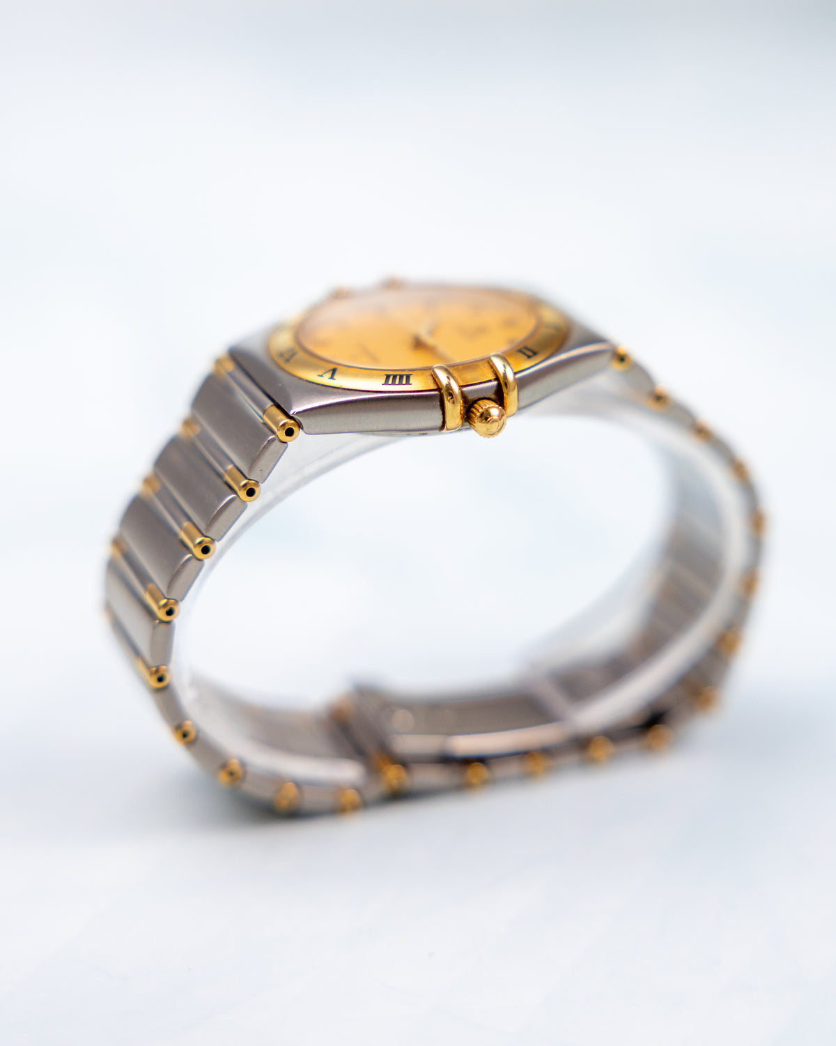 Omega Constellation Ref.1312.10.00 | Champagne Gold Bezel | 2002 | Quartz Full Set