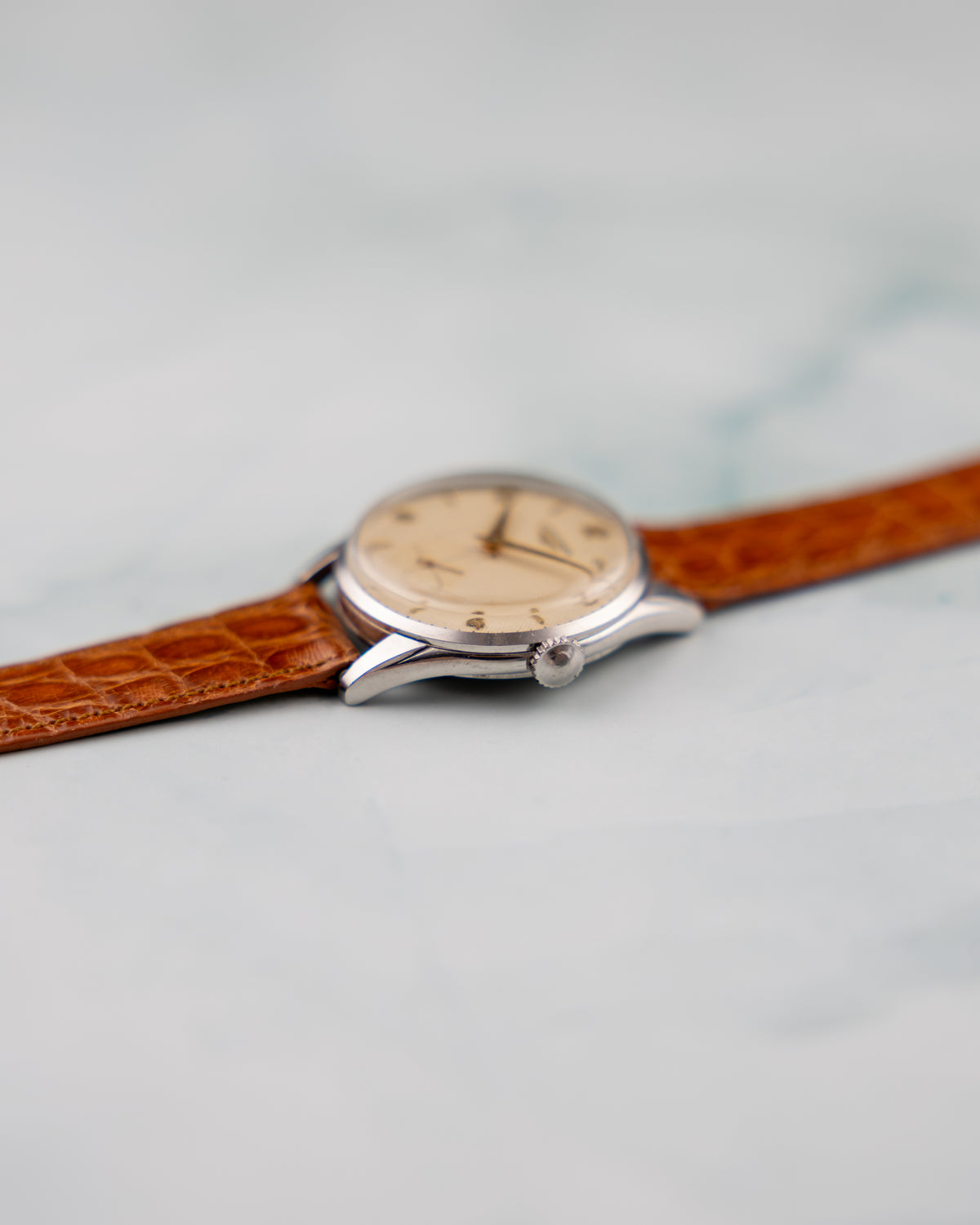 Longines Ref.7033-1 Vintage 1950 | Cream Waffle Dial | Manual Wind | Original Box